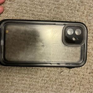 Black Waterproof Phone Case